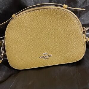 Coach Mustard Crossbody Bag